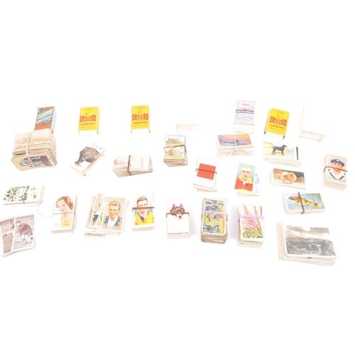 549 - A collection of early 20th Century vintage cigarette cards. To include, John Player & Sons, Wills, S... 