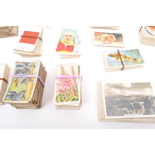 549 - A collection of early 20th Century vintage cigarette cards. To include, John Player & Sons, Wills, S... 