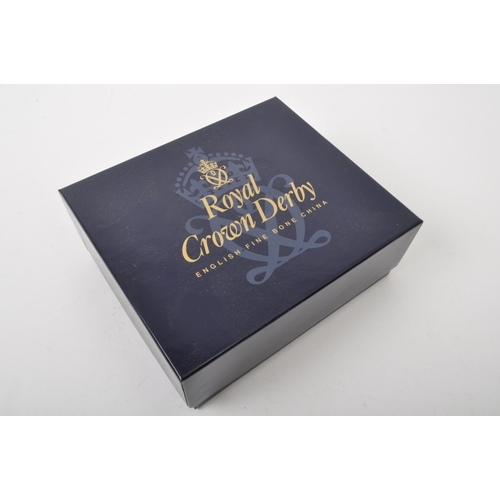 96 - Royal Crown Derby -  Salt & Pepper Shakers - A pair of contemporary Royal Crown Derby NOS New Old St... 