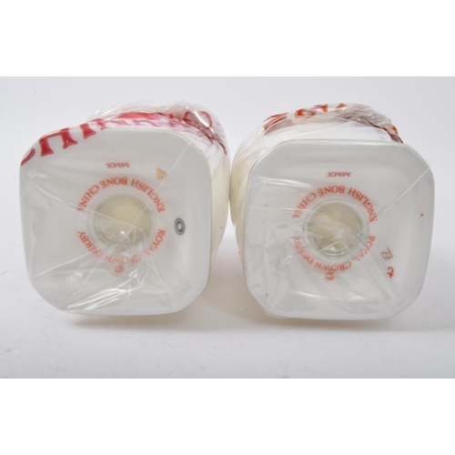 96 - Royal Crown Derby -  Salt & Pepper Shakers - A pair of contemporary Royal Crown Derby NOS New Old St... 