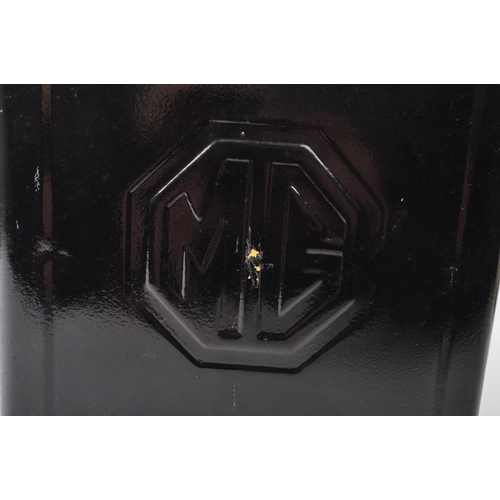 562 - Memorabilia Interest - A vintage retro mid 20th century MG Morris Garages motorcar petrol can painte... 