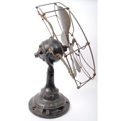 565 - An early 20th century Art Deco circa 1930s cast iron & brass Verity 