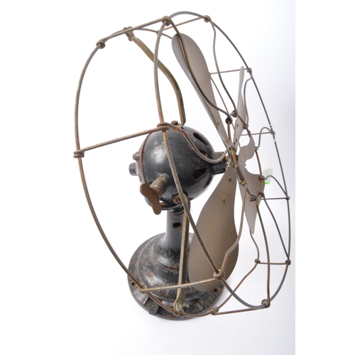 565 - An early 20th century Art Deco circa 1930s cast iron & brass Verity 