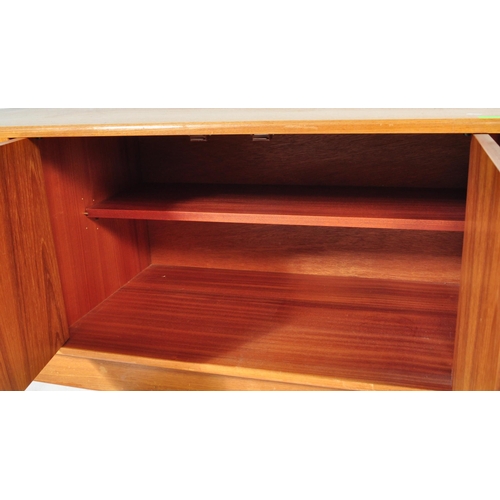 581 - G Plan - Fresco - A vintage retro mid 20th century G-Plan teak upright unit having a series of glaze... 