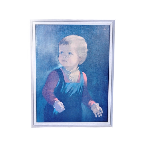 627 - Anna Zinkeisen (1901-1976) - A vintage mid 20th Century print on board entitled 'Childhood'. Set wit... 