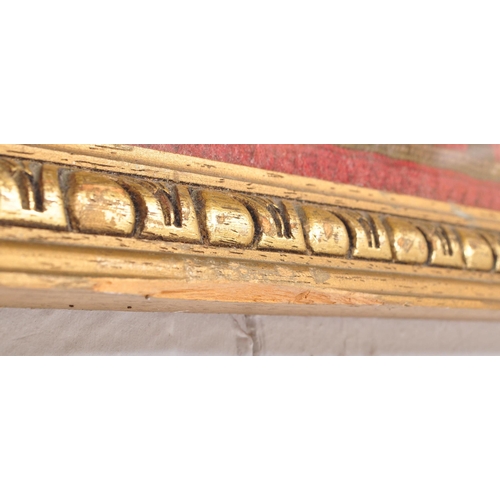 834 - An early 20th century Berlin woolwork needlepoint sampler of religious subject matter depicting Samu... 