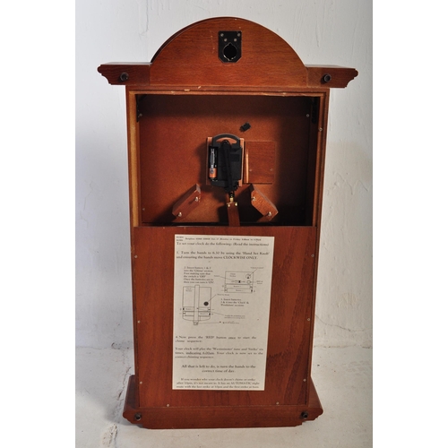 846 - A 20th century Kelvin Hughes brass & wood wall barometer. The lot together with a 20th century Accti... 
