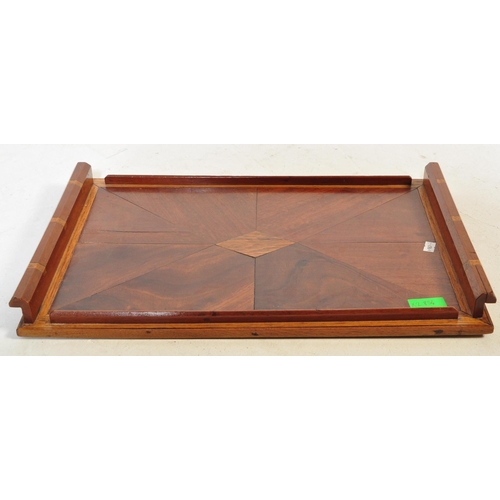 854 - An Edwardian early 20th century toilet swing mirror having empire style supports accompanied by an i... 