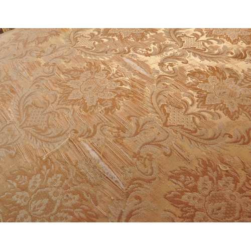 984 - A 19th Century Victorian carved mahogany library / nursing chair. Having a shaped back rest with str... 