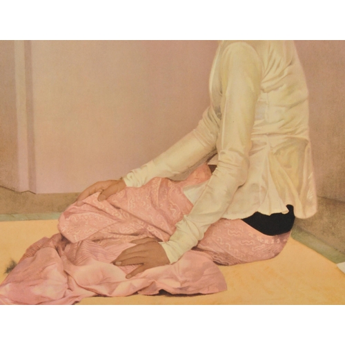 1062 - Sir Gerald Kelly (b.1879) - The Burmese Princess Saw Hon Nyun - A vintage 20th Century print on boar... 