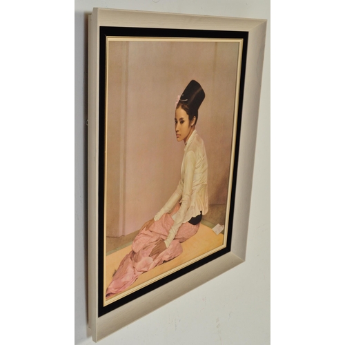 1062 - Sir Gerald Kelly (b.1879) - The Burmese Princess Saw Hon Nyun - A vintage 20th Century print on boar... 