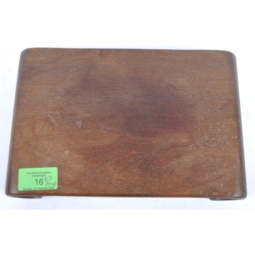 16 - A group of three Chinese carved hardwood stand dating from the 19th Century to include a large stand... 