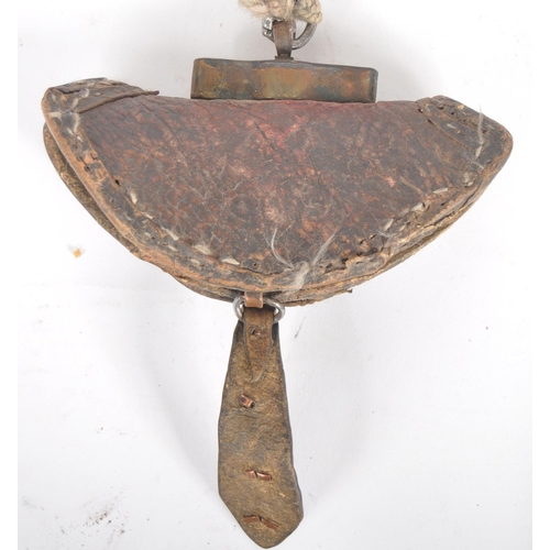 167 - An East Tibetan Flint or Tinder Pouch (Chuckmuck or Mechag). These purses are used by the nomadic Kh... 