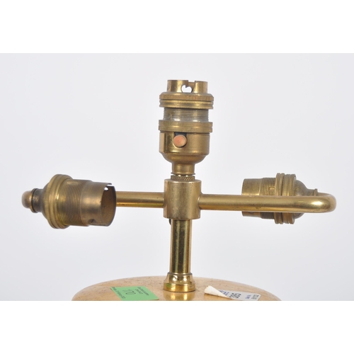 170 - An 18th Century Chinese blanc de chine dehua porcelain vase converted to a lamp in 20th Century Fran... 