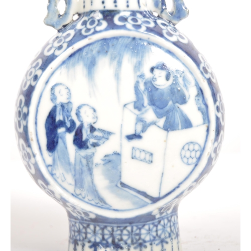 36 - A collection of Chinese blue & white porcelain dating from the 18th - 20th Century. Comprises hand p... 