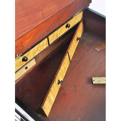 228 - A 19th Century Rosewood Davenport writing table desk in the manner of Gillows Of Lancaster & London.... 