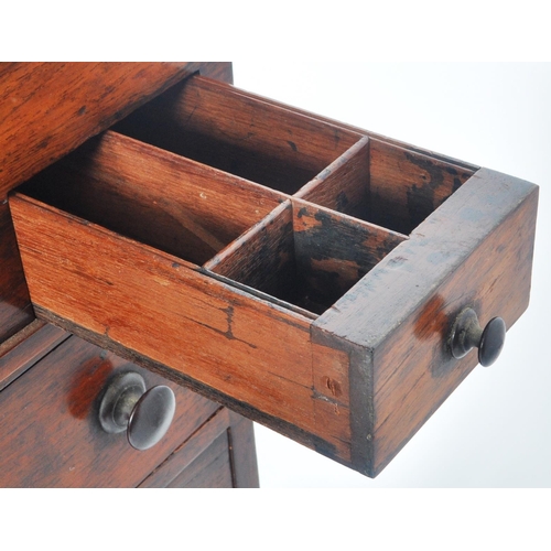 228 - A 19th Century Rosewood Davenport writing table desk in the manner of Gillows Of Lancaster & London.... 