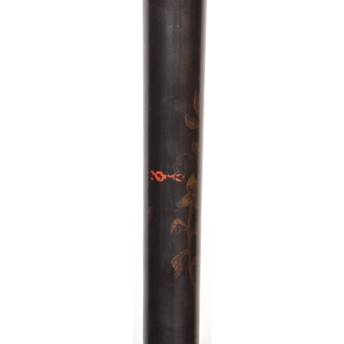 23 - An early 20th Century Chinoiserie floor standing standard lamp light in the manner of Liberty of Lon... 