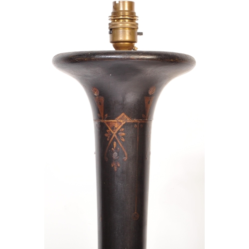 23 - An early 20th Century Chinoiserie floor standing standard lamp light in the manner of Liberty of Lon... 