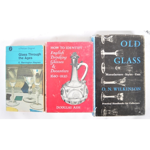 378 - Glass - A collection of collector's books on glass. To include: Illustrated Dictionary Of Glass, Iri... 