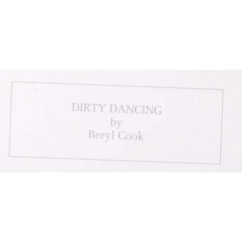 380 - Beryl Cook (British born 1926-2008) -  Dirty Dancing - A 2008 signed print in colours published by A... 