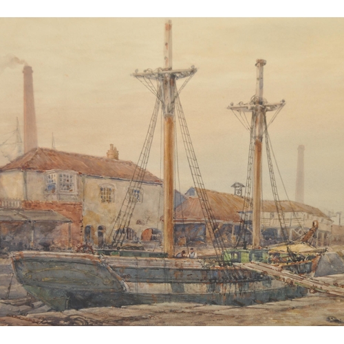 436 - An early 20th century marine watercolour by Arthur Wilde Parsons. The watercolour depicting Bristol ... 