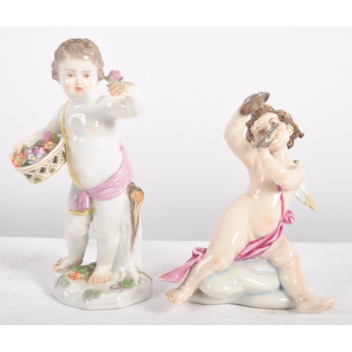 605 - A large collection of 19th century Victorian and later porcelain and bisque figurines to include Sit... 