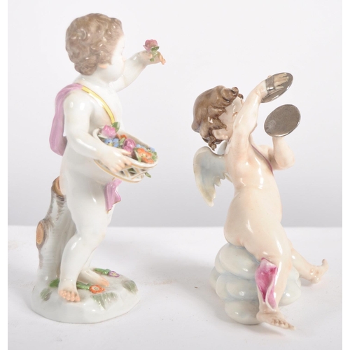 605 - A large collection of 19th century Victorian and later porcelain and bisque figurines to include Sit... 