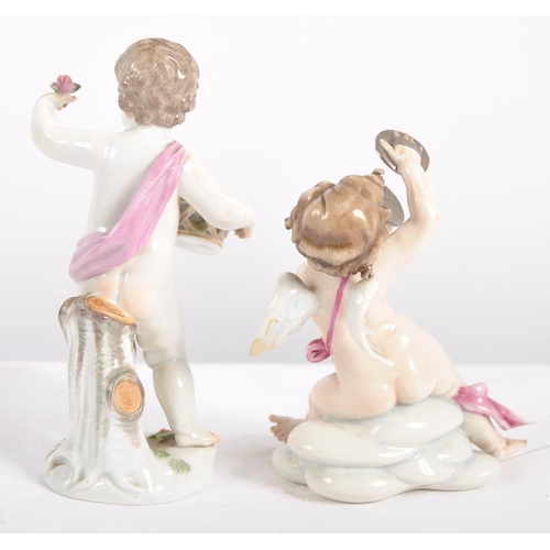 605 - A large collection of 19th century Victorian and later porcelain and bisque figurines to include Sit... 