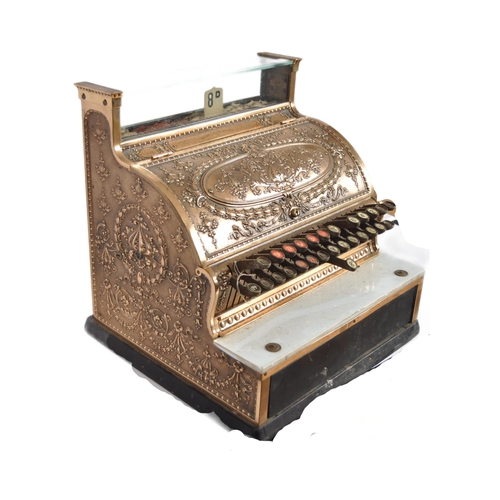 630 - An early 20th Century American cash register, by the National Cash Register Company, Dayton, Ohio. G... 