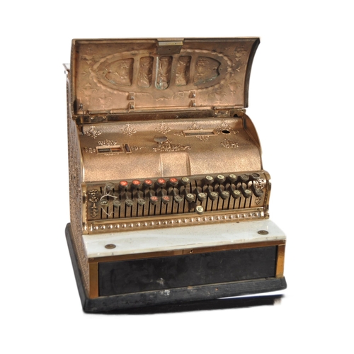 630 - An early 20th Century American cash register, by the National Cash Register Company, Dayton, Ohio. G... 