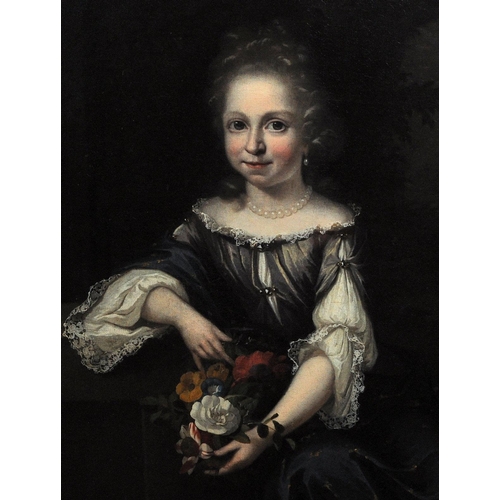 665 - An early 20th Century Dutch oil on canvas painting in the 17th Century manner. The portrait study de... 