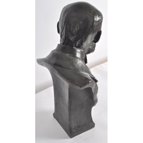 75 - Herbert Hampton (British, 1862–1929) - An early 20th Century Edwardian bronze statue sculpture bust ... 