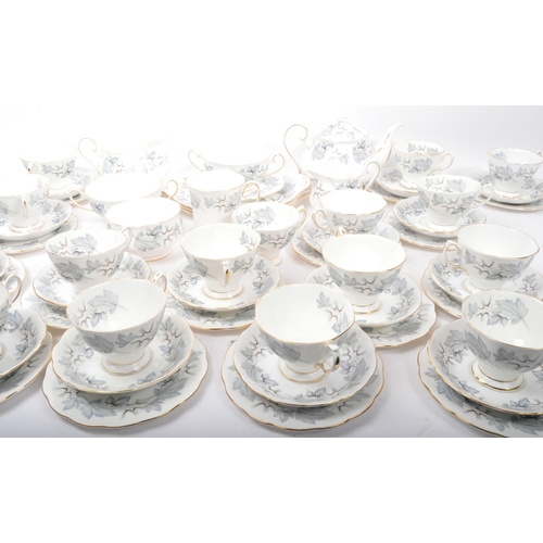 39 - A vintage 20th century Royal Albert fine bone china 'Silver Maple' tea service & part dinner service... 