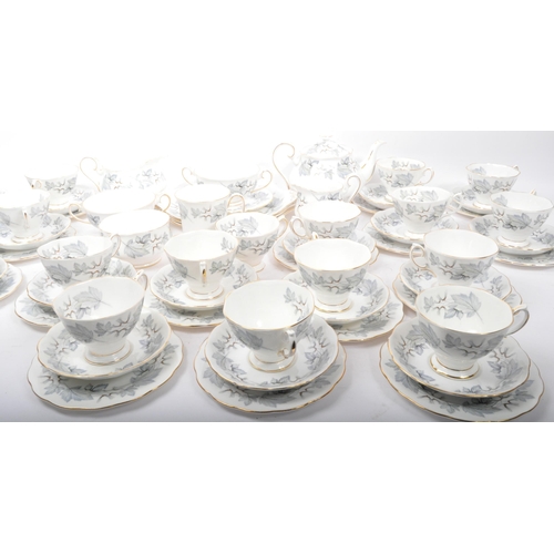 39 - A vintage 20th century Royal Albert fine bone china 'Silver Maple' tea service & part dinner service... 