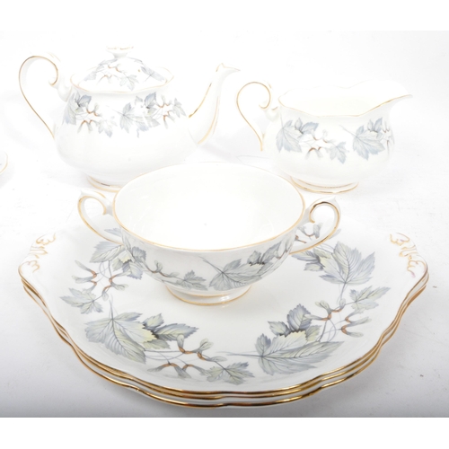 39 - A vintage 20th century Royal Albert fine bone china 'Silver Maple' tea service & part dinner service... 