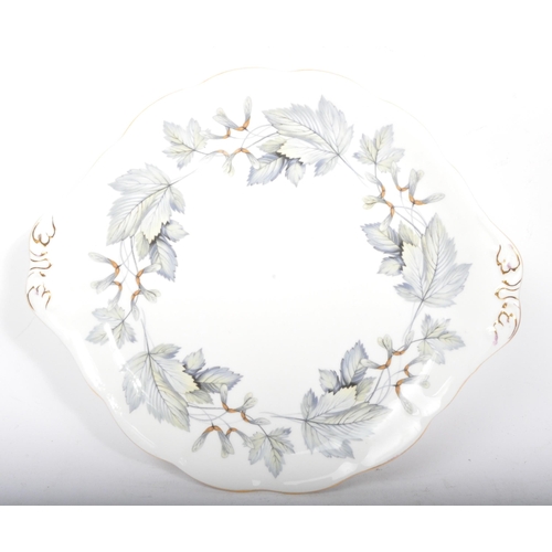 39 - A vintage 20th century Royal Albert fine bone china 'Silver Maple' tea service & part dinner service... 