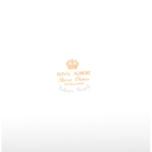 39 - A vintage 20th century Royal Albert fine bone china 'Silver Maple' tea service & part dinner service... 