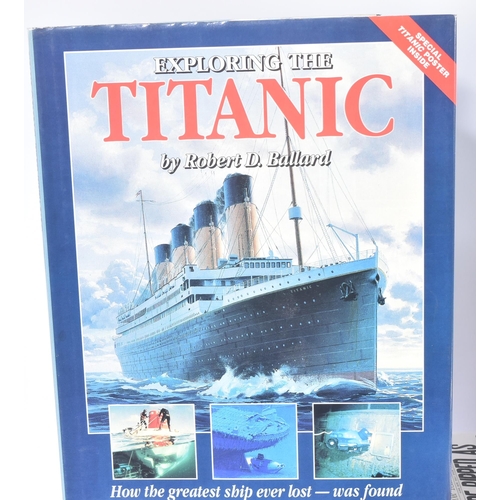 111 - RMS Titanic - a large collection of assorted books related to the RMS Titanic disaster. Includes tit... 