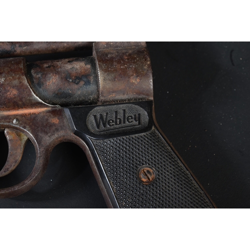 133 - Webley - an original vintage Webley Junior .177 calibre air pistol. Maker's marks to side of barrel ... 