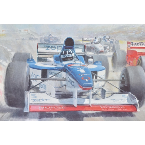 144 - Formula One / Racing - Tony Smith - Flight Of The Arrows - Limited Edition signed print of the Hunga... 