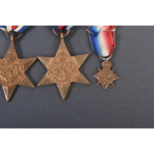 149 - A collection of WWII Second World War British campaign medal stars comprising; The Atlantic Star, Bu... 