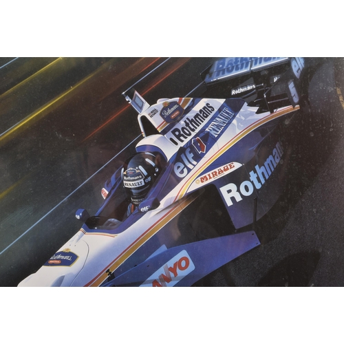 163 - Formula One / Racing - Gavin MacLeod - F1 World Championships 1996 - Limited Edition signed print. N... 