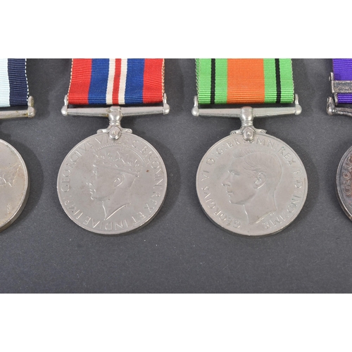 187 - A collection of First and Second World War campaign medals comprising; British War Medal, Defence Me... 