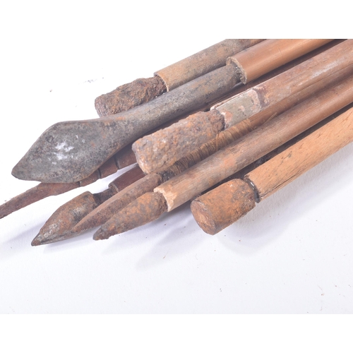 191 - Indian Mutiny - a set of x10 arrows believed to have been captured by insurgents during the Indian R... 