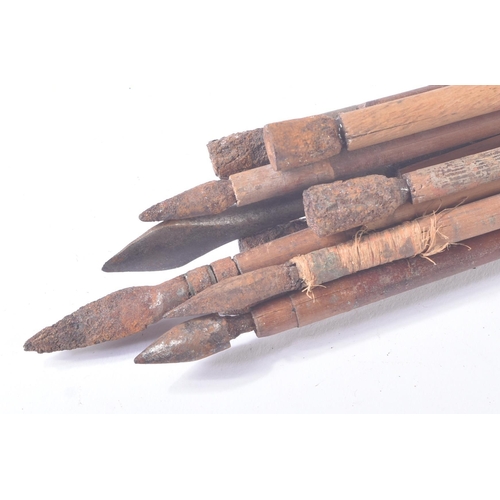 191 - Indian Mutiny - a set of x10 arrows believed to have been captured by insurgents during the Indian R... 