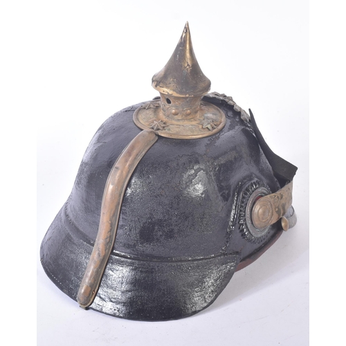 200 - A WWI First World War Imperial German / Prussian Empire Saxon Cuirassier pickelhaube helmet. Starbur... 