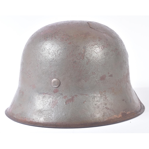 215 - A WWII Second World War Third Reich Nazi German Luftwaffe M40 pattern Stahlhelm steel combat helmet.... 