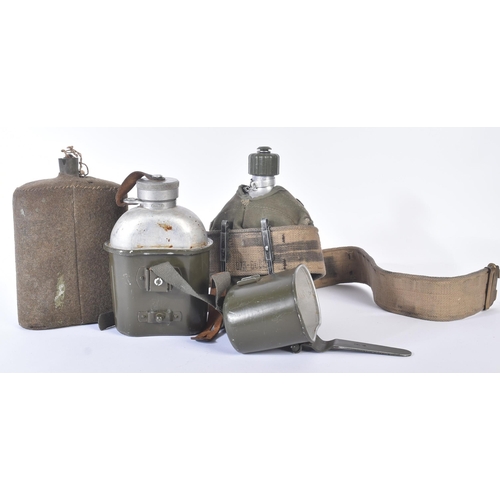 220 - A collection of assorted First, Second and post World War British militaria items to include; Tank R... 