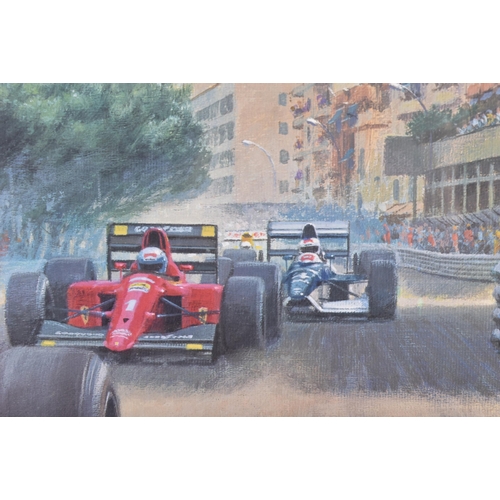 223 - Formula One / Racing - Tony Smith - Ayrton Senna da Silva - Limited Edition signed print. No 154/850... 